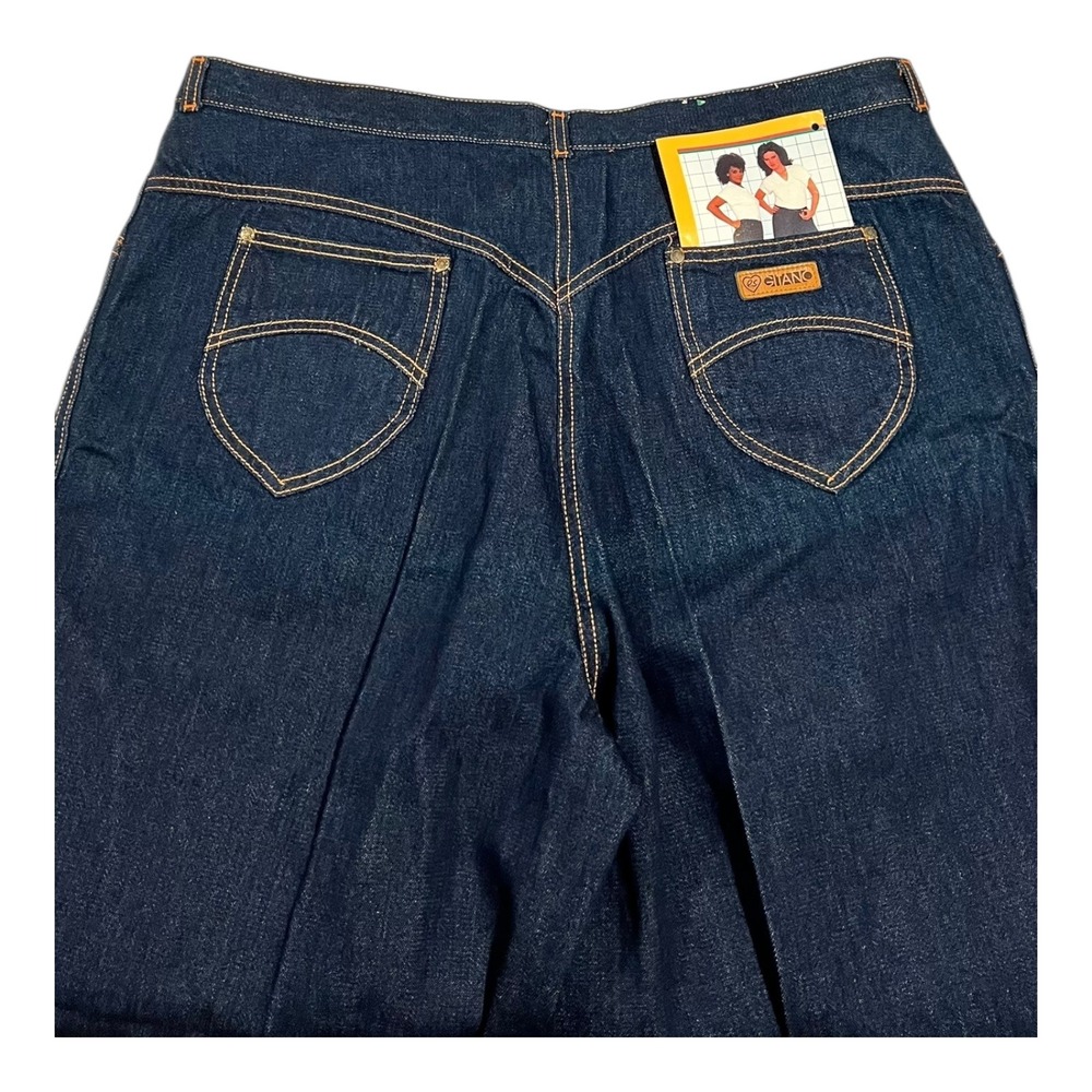 NWT Vintage 1980s Gitano Women's‎ 40 High-Rise Short Denim Jeans Deadstock